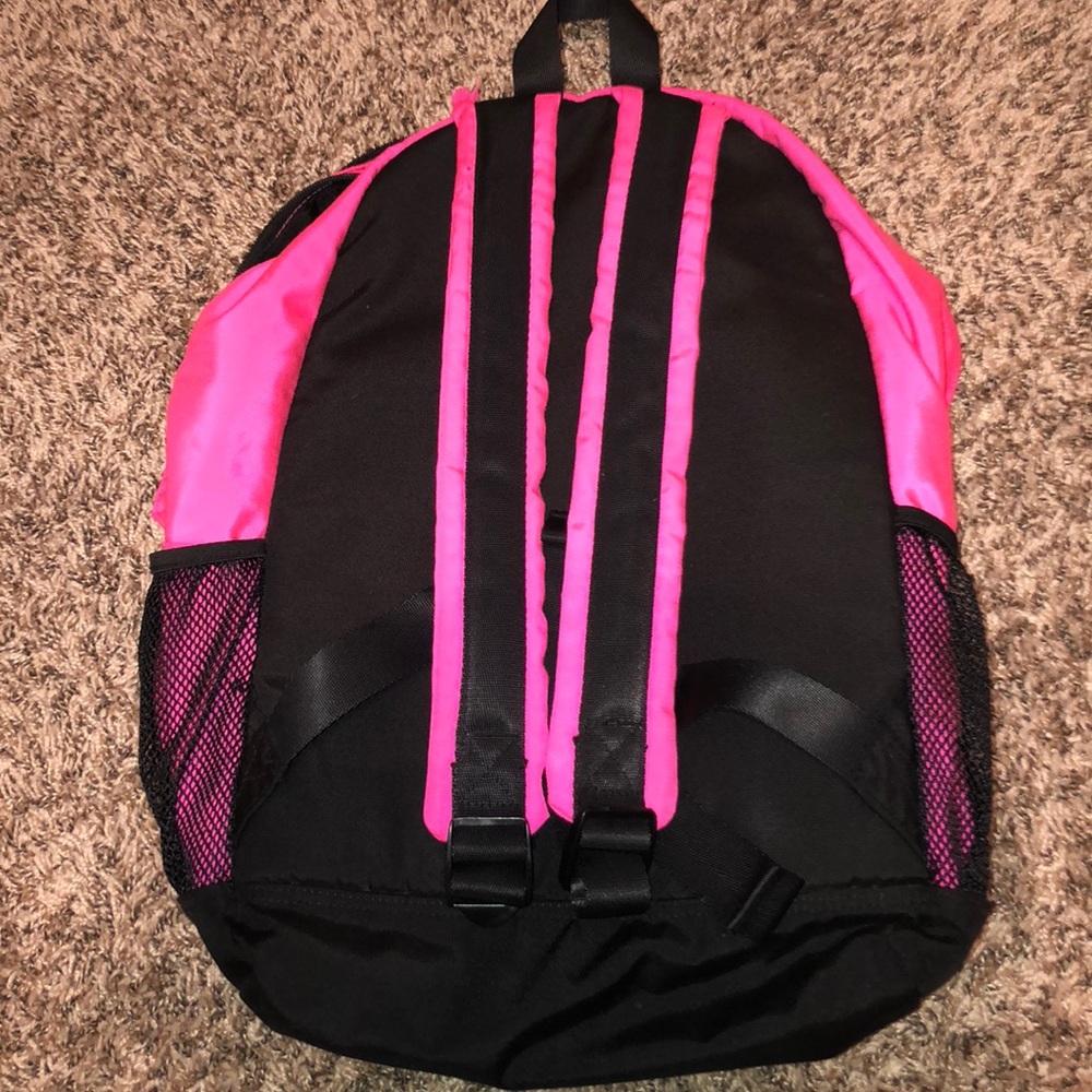 Pink backpack